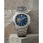 Stylish Seiko Mod Nautilus Watch Open Heart Automatic For Men (LAB795) - stayhit.in
