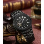 Stylish Seiko Mod Nautilus Watch Open Heart Automatic For Men (LAB796) - stayhit.in