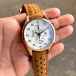 Stylish Tag Heuer Carrera Watch Calibre 16 Chronograph Brown For Men (LAB720) - stayhit.in