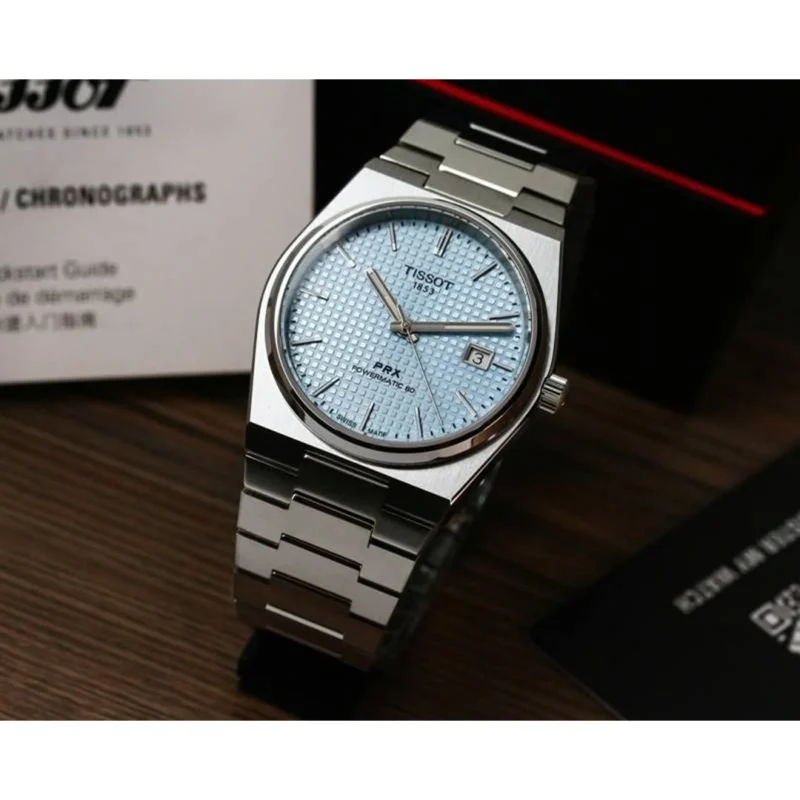 Stylish Tissot 1853 Prx Powermatic Watch For Men (SOS131) - stayhit.in