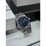 Stylish Tissot 1853 Prx Powermatic Watch Silver Blue For Men (SOS133) - stayhit.in