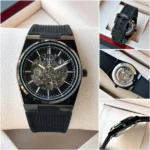 Stylish Tissot Prx Automatic Watch Black For Men (SOS549) - stayhit.in