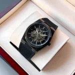 Stylish Tissot Prx Automatic Watch Black For Men (SOS549) - stayhit.in