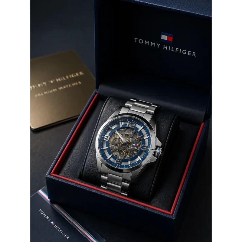 Stylish Tommy Hilfiger Automatic Watch For Men (JH497) - stayhit.in