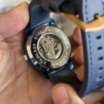 Stylish Tommy Hilfiger Automatic Watch Skeleton Dial For Men