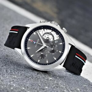 Stylish Tommy Hilfiger Clark Watch Black Strap For Men (BOT3892) - stayhit.in