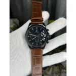 Stylish Tommy Hilfiger Watch Black Brown For Men