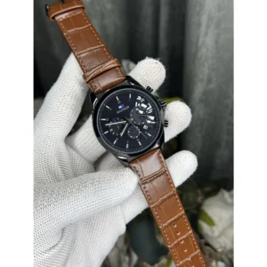 Stylish Tommy Hilfiger Watch Black Brown For Men (JH578) - stayhit.in