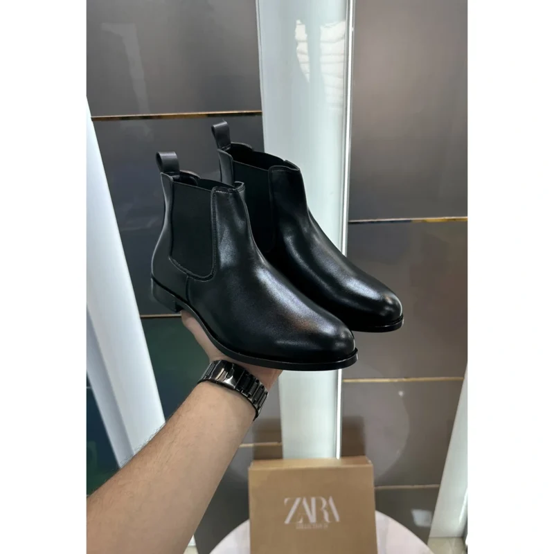 Stylish Zara Chelsea Boots Round Toe High Ankle For Men (JH654) - stayhit.in